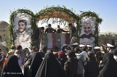 استقبال از هفت شهید گمنام - کرمان