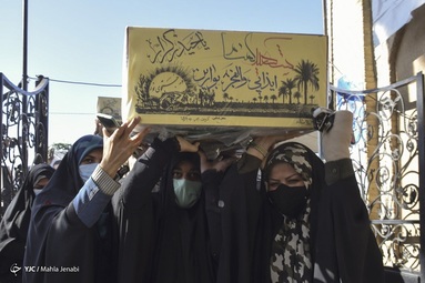 استقبال از هفت شهید گمنام - کرمان