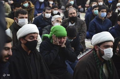 مراسم وداع با پیکر آیت الله مصباح یزدی در تهران