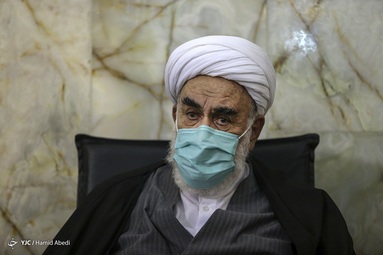 آیین بزرگداشت مرحوم علامه محمد تقی مصباح یزدی (ره) از سوی مقام معظم رهبری در شبستان حرم مطهر حضرت معصومه (س) - قم