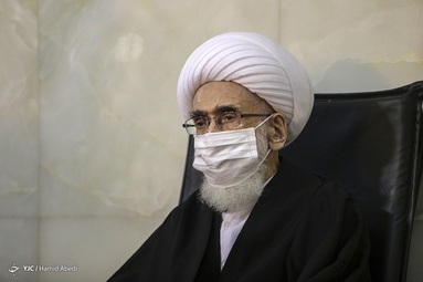 آیین بزرگداشت مرحوم علامه محمد تقی مصباح یزدی (ره) از سوی مقام معظم رهبری در شبستان حرم مطهر حضرت معصومه (س) - قم