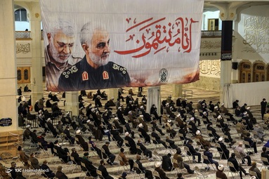 آیین بزرگداشت مرحوم علامه محمد تقی مصباح یزدی (ره) از سوی مقام معظم رهبری در شبستان حرم مطهر حضرت معصومه (س) - قم