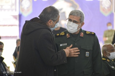 گردهمایی یاران حاج قاسم مصادف با سالگرد تشییع شهید حاج قاسم سلیمانی در کرمان با حضور سردار قاآنی فرمانده نیروی قدس سپاه- کرمان