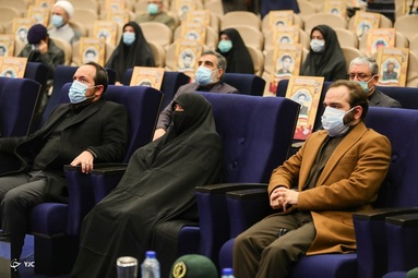 مراسم بزرگداشت چهلمین روز شهادت دکتر فخری زاده از شهدای هسته ای با حضور وزیر دفاع و رییس ستاد کل نیروهای مسلح و خانواده شهید فخری زاده‎