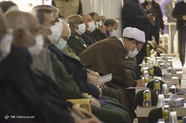 مراسم بزرگداشت سالگرد شهید حاج قاسم سلیمانی با حضور سردار سلامی فرمانده کل سپاه، خانواده معظم شهید و مهمانان داخلی و خارجی در مصلی بزرگ امام علی کرمان