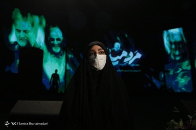 رونمایی از مجسمه شهید سپهبد قاسم سلیمانی در برج میلاد تهران