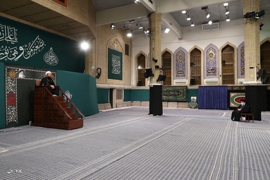 دومین شب مراسم عزاداری شهادت حضرت زهرا (س) با حضور رهبر انقلاب