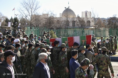 تشییع پیکر شهید گمنام - تهران