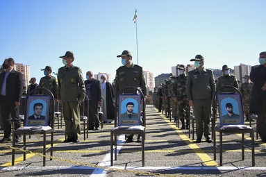 تشییع پیکر شهید گمنام - تهران