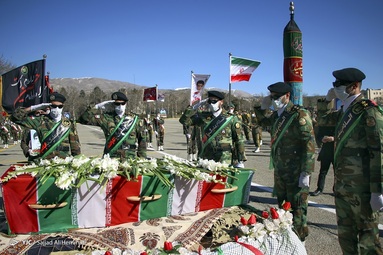 تشییع پیکر شهید گمنام - تهران