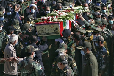 تشییع پیکر شهید گمنام - تهران