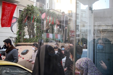 تشییع شهدای گمنام شرق تهران
