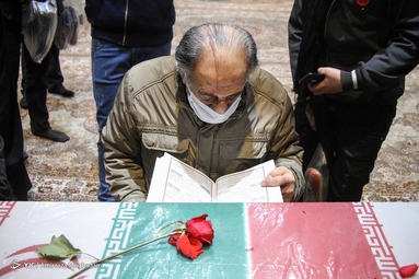 تشییع شهدای گمنام شرق تهران