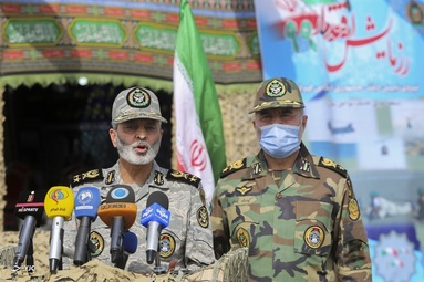 نشست خبری فرماندهان ارتش در روز پایانی رزمایش اقتدار ۹۹