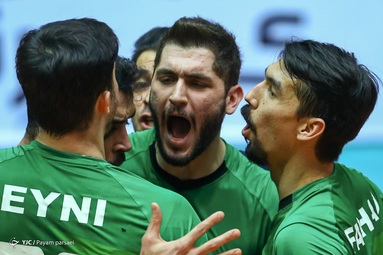 لیگ برتر والیبال/ سایپا تهران - لبنیات هراز آمل