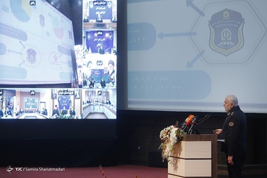 بازدید وزیر بهداشت و فرمانده ناجا از پلیس راهور
