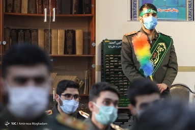 وداع با پیکر شهید گمنام دفاع مقدس بعدازظهر امروز در دانشگاه علوم پزشکی ارتش برگزار شد.