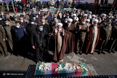 تشییع شهید گمنام