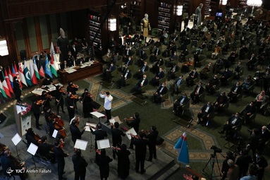 اختتامیه اولین نمایشگاه و همایش بین المللی خوشنویسی راه ابریشم