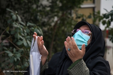 مراسم تجلیل و تکریم از مادران و همسران شهدا در بهشت زهرا تهران
