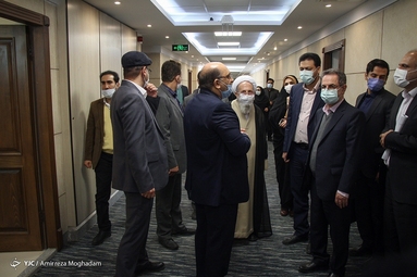 مراسم آغاز عملیات احداث مرکز درمانی سرطان شناسی کوثر و افتتاح هتل کرامت ری