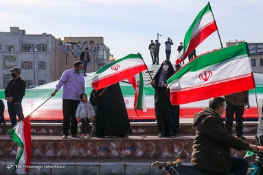 مراسم راهپیمایی یوم الله۲۲ بهمن و جشن چهل‌و دومین سالگرد پیروزی انقلاب اسلامی- میدان انقلاب