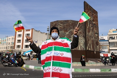 مراسم راهپیمایی یوم الله۲۲ بهمن و جشن چهل‌و دومین سالگرد پیروزی انقلاب اسلامی- میدان انقلاب