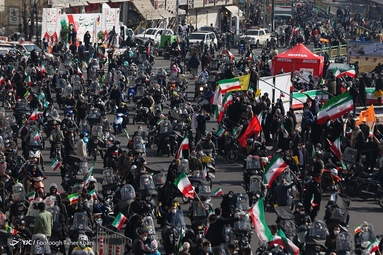 مراسم راهپیمایی یوم الله۲۲ بهمن و جشن چهل‌و دومین سالگرد پیروزی انقلاب اسلامی- میدان انقلاب