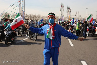 مراسم راهپیمایی یوم الله۲۲ بهمن و جشن چهل‌و دومین سالگرد پیروزی انقلاب اسلامی- تهران