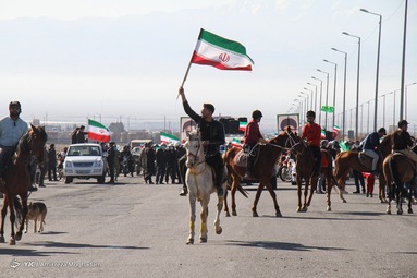 راهپیمایی یوم الله۲۲ بهمن و جشن چهل‌و دومین سالگرد پیروزی انقلاب اسلامی - سبزوار