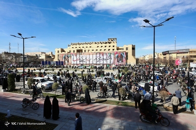 راهپیمایی یوم الله۲۲ بهمن و جشن چهل‌و دومین سالگرد پیروزی انقلاب اسلامی - اصفهان
