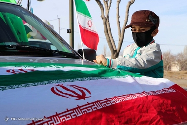راهپیمایی یوم الله۲۲ بهمن و جشن چهل‌و دومین سالگرد پیروزی انقلاب اسلامی -  زنجان