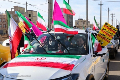راهپیمایی یوم الله۲۲ بهمن و جشن چهل‌و دومین سالگرد پیروزی انقلاب اسلامی -  زنجان