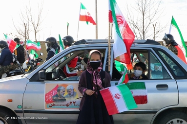 راهپیمایی یوم الله۲۲ بهمن و جشن چهل‌و دومین سالگرد پیروزی انقلاب اسلامی -  زنجان