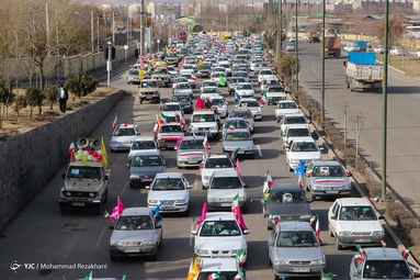 راهپیمایی یوم الله۲۲ بهمن و جشن چهل‌و دومین سالگرد پیروزی انقلاب اسلامی -  زنجان