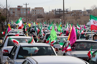 راهپیمایی یوم الله۲۲ بهمن و جشن چهل‌و دومین سالگرد پیروزی انقلاب اسلامی -  زنجان