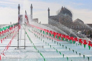 راهپیمایی یوم الله۲۲ بهمن و جشن چهل‌و دومین سالگرد پیروزی انقلاب اسلامی -  اصفهان