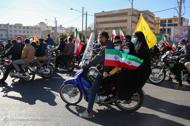 مراسم راهپیمایی یوم الله۲۲ بهمن و جشن چهل‌و دومین سالگرد پیروزی انقلاب اسلامی - شیراز