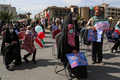مراسم راهپیمایی یوم الله۲۲ بهمن و جشن چهل‌و دومین سالگرد پیروزی انقلاب اسلامی - شیراز