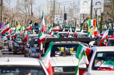مراسم راهپیمایی یوم الله۲۲ بهمن و جشن چهل‌و دومین سالگرد پیروزی انقلاب اسلامی - رشت
