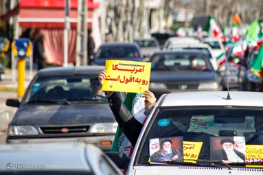 مراسم راهپیمایی یوم الله۲۲ بهمن و جشن چهل‌و دومین سالگرد پیروزی انقلاب اسلامی - رشت