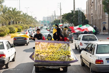 مراسم راهپیمایی یوم الله۲۲ بهمن و جشن چهل‌و دومین سالگرد پیروزی انقلاب اسلامی - بوشهر