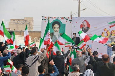 مراسم راهپیمایی یوم الله۲۲ بهمن و جشن چهل‌و دومین سالگرد پیروزی انقلاب اسلامی -  خرمشهر