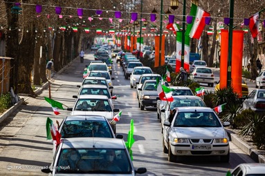 مراسم راهپیمایی یوم الله۲۲ بهمن و جشن چهل‌و دومین سالگرد پیروزی انقلاب اسلامی - همدان