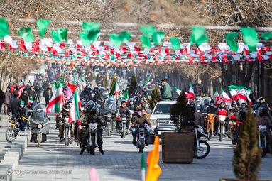 مراسم راهپیمایی یوم الله۲۲ بهمن و جشن چهل‌و دومین سالگرد پیروزی انقلاب اسلامی - همدان