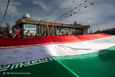 مراسم راهپیمایی یوم الله۲۲ بهمن و جشن چهل‌و دومین سالگرد پیروزی انقلاب اسلامی - همدان