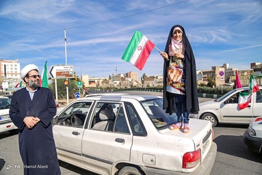 مراسم راهپیمایی یوم الله۲۲ بهمن و جشن چهل‌و دومین سالگرد پیروزی انقلاب اسلامی - قم