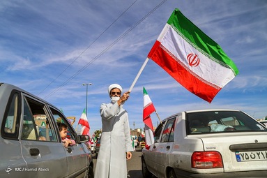 مراسم راهپیمایی یوم الله۲۲ بهمن و جشن چهل‌و دومین سالگرد پیروزی انقلاب اسلامی - قم