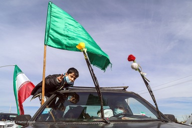 مراسم راهپیمایی یوم الله۲۲ بهمن و جشن چهل‌و دومین سالگرد پیروزی انقلاب اسلامی - قم