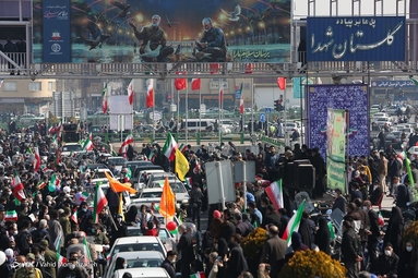مراسم راهپیمایی یوم الله۲۲ بهمن و جشن چهل‌و دومین سالگرد پیروزی انقلاب اسلامی - اصفهان